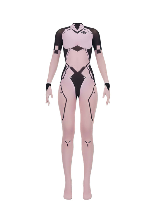 Cyber-Elegance 10D Ultra-Sheer Bodystocking | Anime-Inspired Sci-Fi Silhouette - www.Shopthatapp.com #