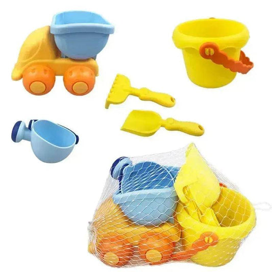 New Summer Beach Cartoon Soft Rubber Toys For Children Outdoor Playing In Water Toy Set - www.Shopthatapp.com #