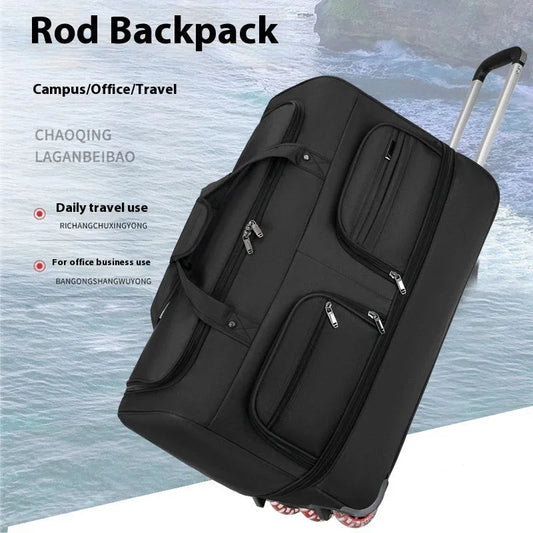 Plus-sized Capacity Travel Bag Multifunctional Folding - www.Shopthatapp.com #