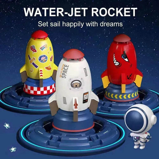Rocket Launcher Toys Outdoor Rocket Water Pressure Lift Sprinkler Toy Fun Interaction In Garden Lawn Water Spray Toys For Kids Summer Gadgets - www.Shopthatapp.com #