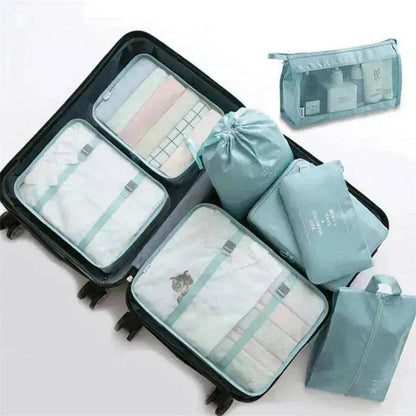 8 piece Set Luggage Divider Travel Storage Clothes Packing Cube Bag - www.Shopthatapp.com #