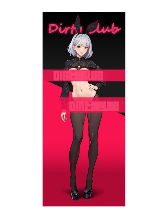Bunny Girl Sexy Cute Costume PU Jacket Sheer Stockings Cosplay Lingerie Set - www.Shopthatapp.com #