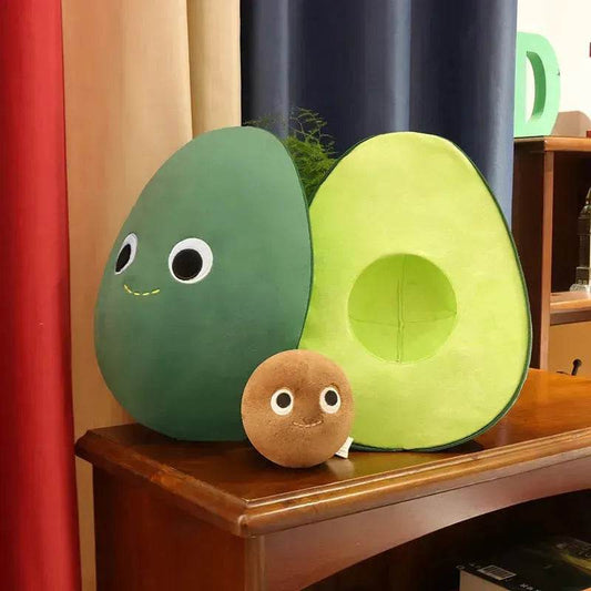 Cute Fruit Avocado Plush Toy Stuffed Doll Baby Kids Children Girls Boys Creativey Birthday Gift Sofa Cushion Home Room Decor - www.Shopthatapp.com #
