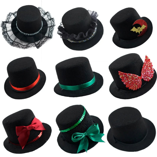 Festival Dog Hat Dogs Cat Wedding Party Gentleman Hats Caps For Puppy Kitten Headwear Pet Halloween Photo Prop Top Hat Accessory - www.Shopthatapp.com #