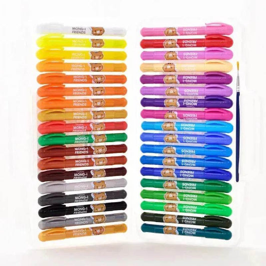 Kids Children Deli Rotating Crayon Children's Oil Pastel - www.Shopthatapp.com #