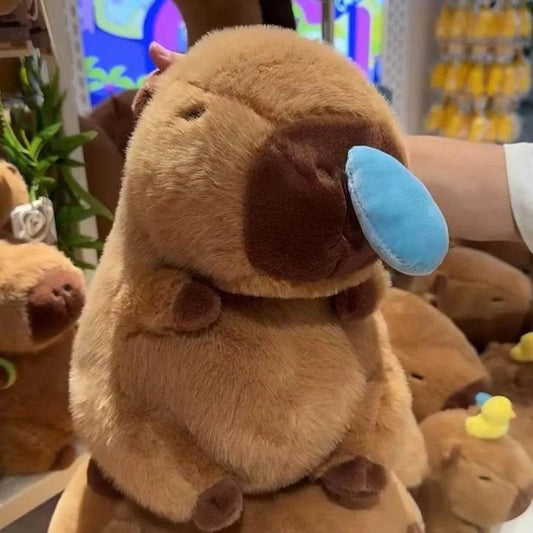 New Capibara Snot Withdraw Doll Doll Plush Toy Capybara Ugly And Cute Pillow Capybara Online Influencer Cute - www.Shopthatapp.com #