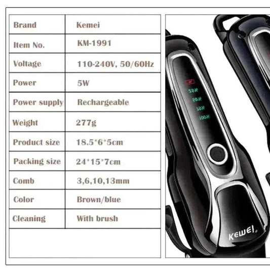 Rechargeable Electric Pet Glooming  Hair Shaver - www.Shopthatapp.com #