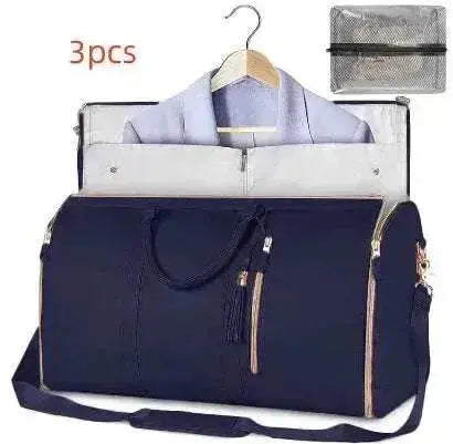 Stylish Large Capacity Waterproof Travel Duffle Folding Suit Bag - Www.Shopthatapp.com