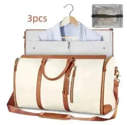 Stylish Large Capacity Waterproof Travel Duffle Folding Suit Bag - Www.Shopthatapp.com