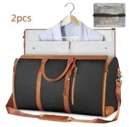 Stylish Large Capacity Waterproof Travel Duffle Folding Suit Bag - Www.Shopthatapp.com