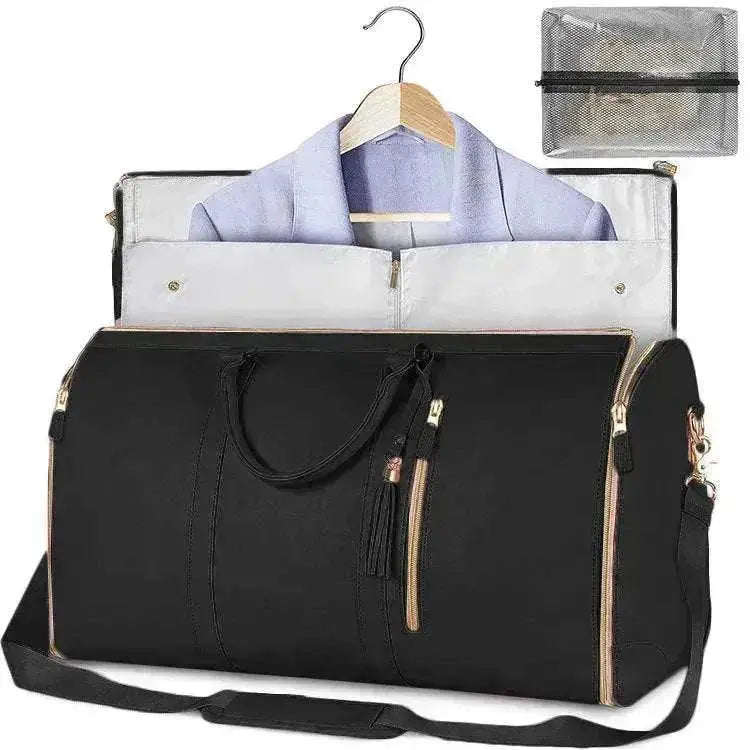 Stylish Large Capacity Waterproof Travel Duffle Folding Suit Bag - www.Shopthatapp.com #