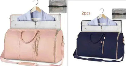 Stylish Large Capacity Waterproof Travel Duffle Folding Suit Bag - www.Shopthatapp.com #