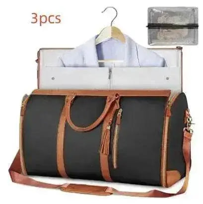 Stylish Large Capacity Waterproof Travel Duffle Folding Suit Bag - www.Shopthatapp.com #