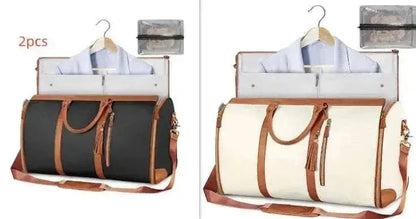 Stylish Large Capacity Waterproof Travel Duffle Folding Suit Bag - www.Shopthatapp.com #