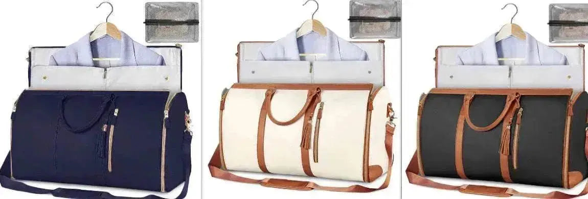 Stylish Large Capacity Waterproof Travel Duffle Folding Suit Bag - www.Shopthatapp.com #